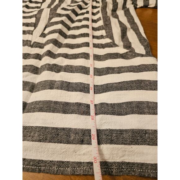 Soft Surroundings Sunset Tunic Womens Linen Blend Large Cold Shoulder Top (605) - Picture 5 of 8